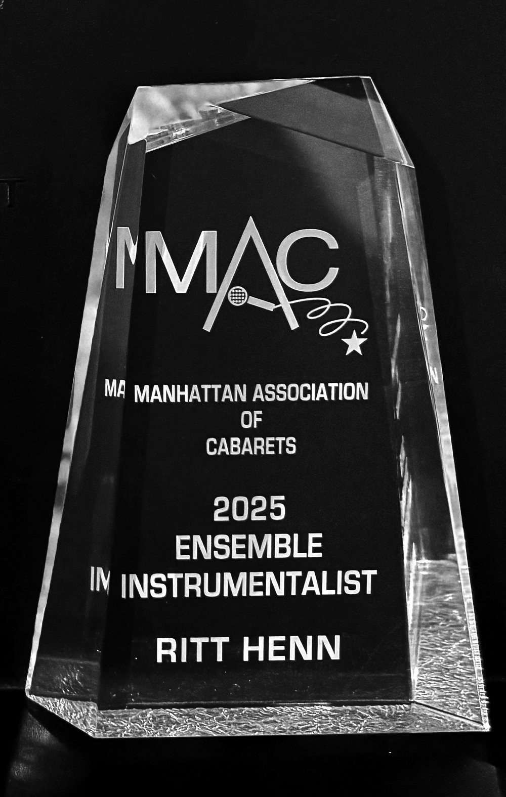 Ritt Henn’s 2025 MAC Award for Ensemble Instrumentalist